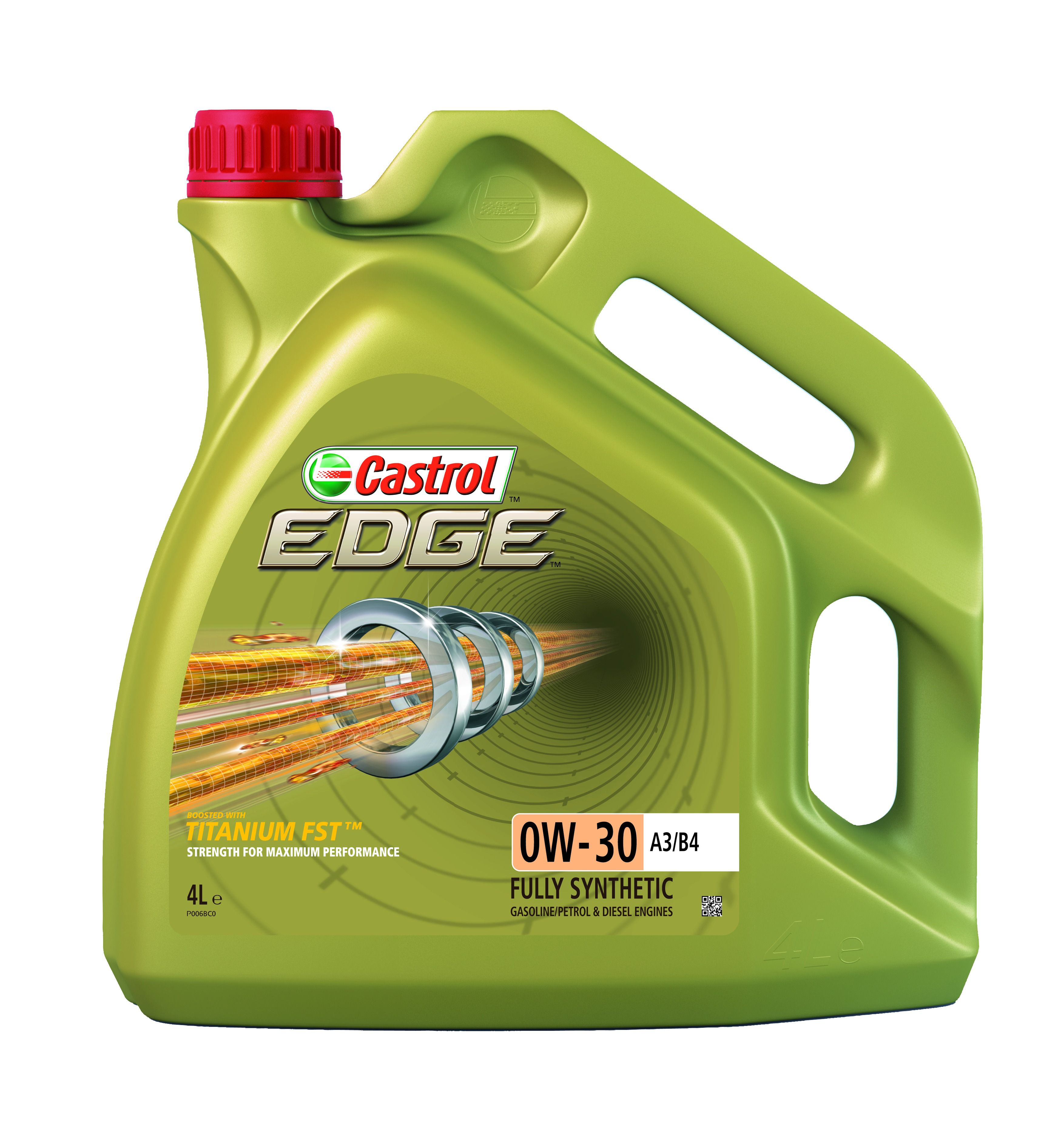 EDGE (Ti) 0W30 A3/B4 fuldsyntetisk olie - 4L | Castrol | Landberg.dk